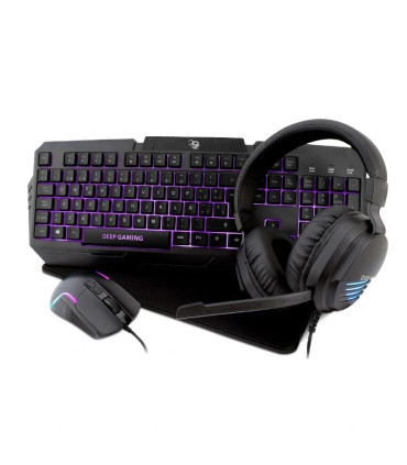 DEEPGAMING KIT GAMING XWING2 TEC+RAT+AUR+ALF