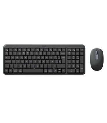 Logitech Teclado+raton MK250 bluet Negro