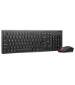 Lenovo 4X31R64484 Teclado + Ratón Inalámbrico Negr