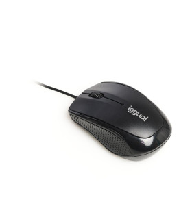 iggual Ratón óptico COM-BASIC-800DPI negro