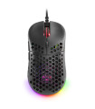 Mars Gaming Raton Gaming ligero RGB negro