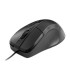 Nilox Ratón Óptico MOUSB1001 1000 dpi Negro