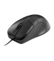 Nilox Ratón Óptico MOUSB1001 1000 dpi Negro