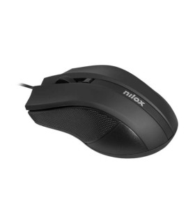 Nilox Ratón MOUSB1002 1600 dpi USB