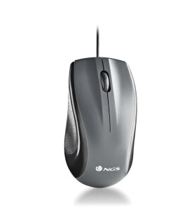 NGS Ratón Musk Láser Cable 1200 DPI