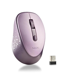 NGS RATON INALAMBRICO 800/1600DPI Lila