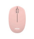 Nilox Ratón Wireless, 1000 DPI, 3 botones, Rosa