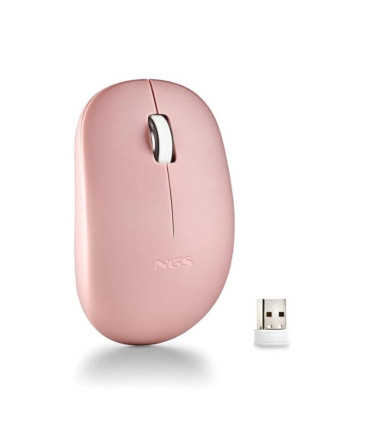 NGS Raton Fogpro Inalambrico Rosa