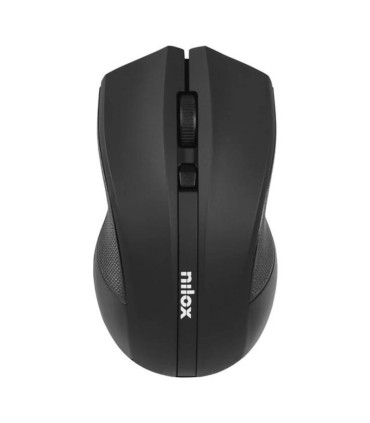 Nilox Ratón MOWI1001 Inalámbrico Amb.1600DPI Negro