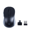 EWENT EW3204 Ratón inalámbrico 2.4GHz click silen