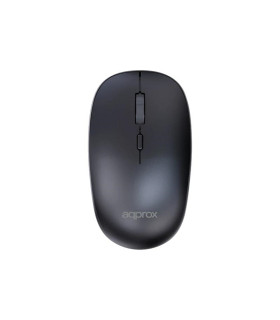 APPROX Ratón inalámbrico APPXM210 2.4GHZ Negro