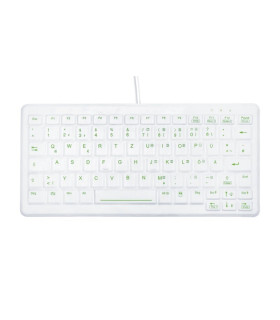 Active Key Teclado Lavable-Desinfect. retroilum Bl