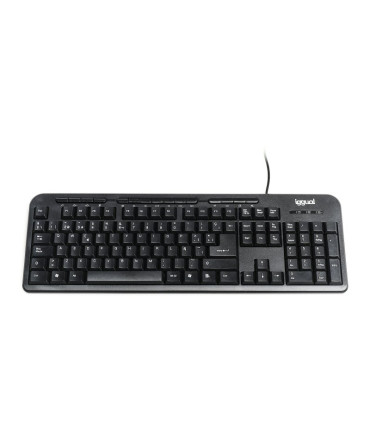 iggual Teclado multimedia CK-BASIC-120T negro