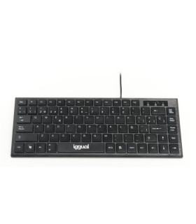 iggual Teclado USB compacto TKL Slim TKL-USB negro