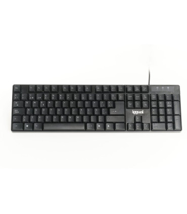 iggual Teclado USB estándar CK-FRAMELESS-105T