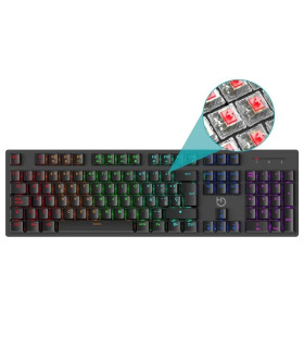 HIDITEC Teclado Gaming GK400 mecanico