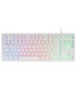 Mars Gaming Teclado MK023 TKL FRGB Blanco