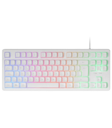 Mars Gaming Teclado MK023 TKL FRGB Blanco