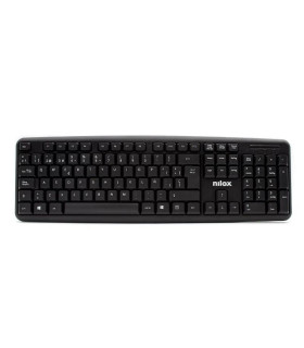 Nilox Teclado Compacto NXKBE000002 Usb Negro
