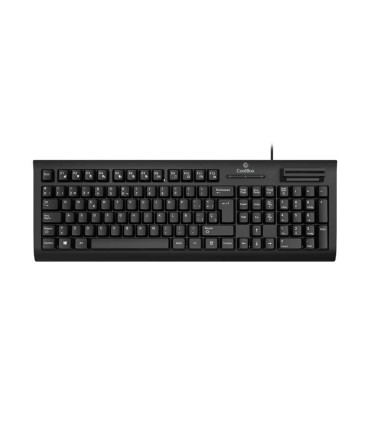 Coolbox Teclado con lector DNI smartcard V4