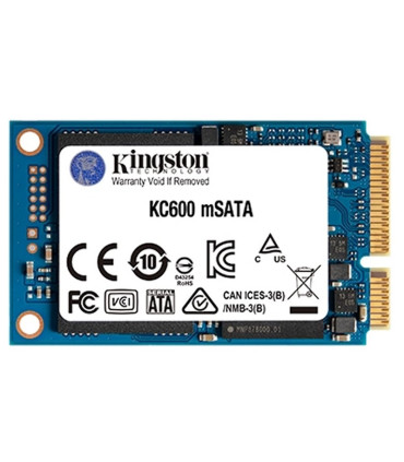 Kingston SKC600MS/1024G SSD 1024GB TLC 3D mSATA