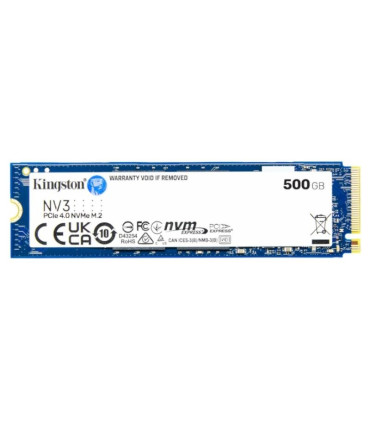 Kingston NV3 SSD 500GB PCIe NVMe Gen 4.0