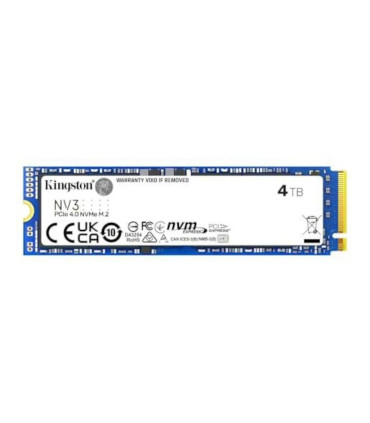 Kingston NV3 SSD 4TB PCIe NVMe Gen 4.0