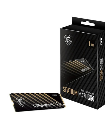 MSI SSD Spatium M470 Pro 1Tb PCIe 4.0 NVMe 6000Mbs