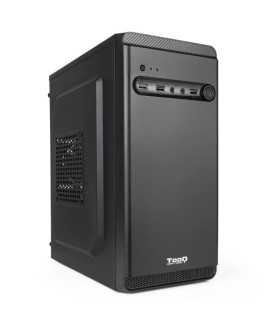 Tooq Caja Minitorre TQC-4702U3C-B Sin Fuente Negra