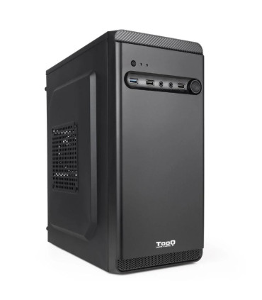 Tooq Caja Minitorre TQC-4702U3C-B Sin Fuente Negra