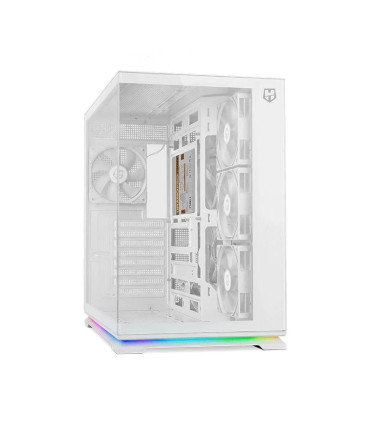 NOX Semitorre ATX HUMMER GALAXY ARGB Blanca