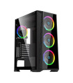 Hiditec Caja ATX MH12 Glass ARGB USB 3.1 TYPE-C