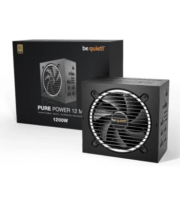be quiet! Fuente Pure Power 1200W 20+4 pin ATX Neg