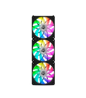NOX HUMMER EASYLINK | ARGB FANS KIT NEGROS