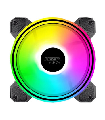 Keep Out Ventilador XFC-120DR Black 5V ARGB