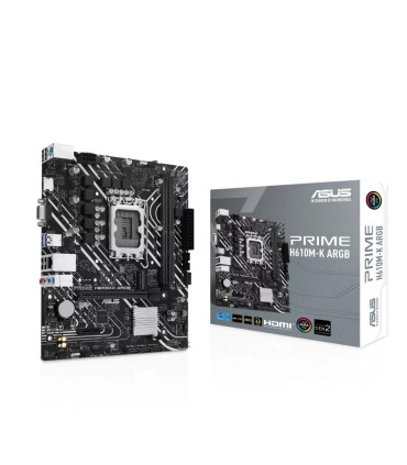 ASUS Placa Base PRIME H610M-K DDR5 ARGB mATX 1700