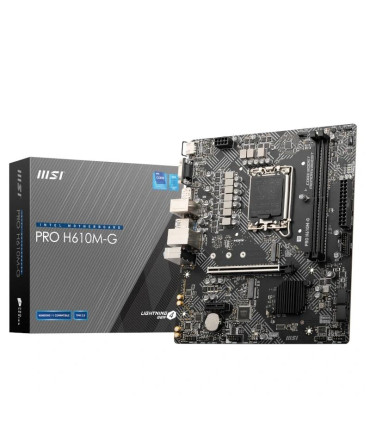 MSI Placa Base PRO H610M-G DDR5 mATX 1700