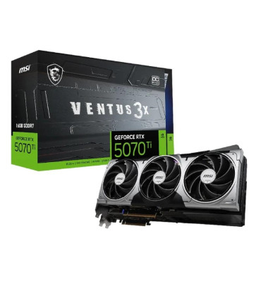 MSI VGA NVIDIA RTX 5070 Ti 16G VENTUS 3X OC DDR7