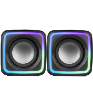 MARS GAMING Altavoces MSCUBE Premium 8W BLACK