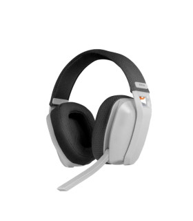 Krom Auriculares Gaming KANJI inalambrico blanco