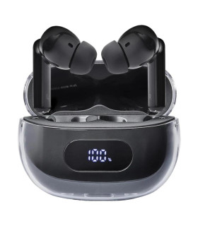 Intenso | Buds Plus Auriculares TWS ANC+ENC| Negro