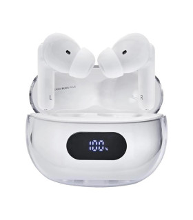 Intenso | Buds Plus Auriculares TWS ANC+ENC| Blanc
