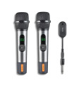 NGS Micrófonos inalámbricos Vocales Pack 2