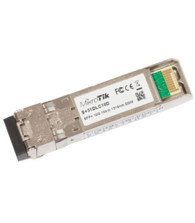 Mikrotik S+31DLC10D Módulo Fibra SFP+ MonoMod 10Km