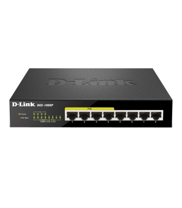 D-Link DGS-1008P Switch 8xGB 4xPoE