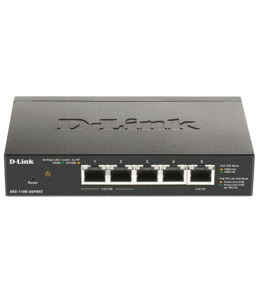 D-Link DGS-1100-05PDV2 Switch 5xGb PoE 1xPD (18W)