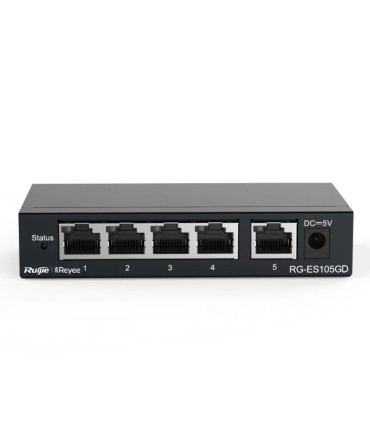 Reyee RG-ES105GD Switch 5xGb RJ45 Steel Case