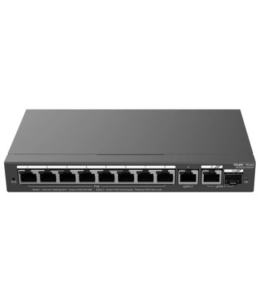 Reyee RG-ES210GS-P Switch 8xG 2xUpL 1xSFP C PoE 12