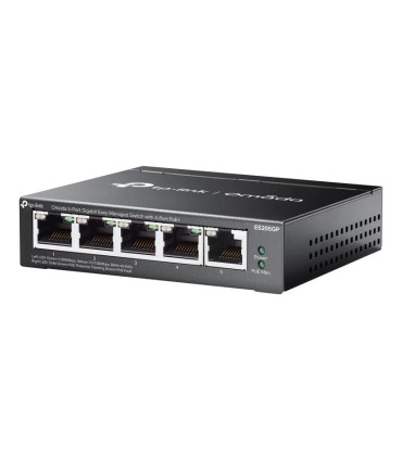 TP-Link ES205GP Switch 4xGb PoE+ 1xGb 65W Desktop