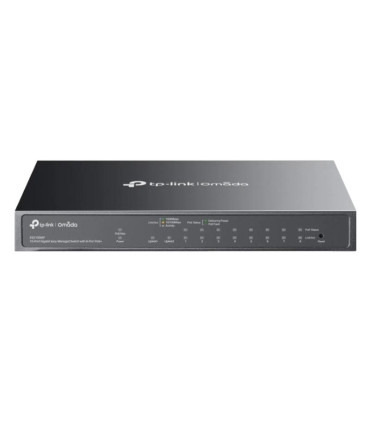 TP-Link ES210GMP Switch 8xG PoE+ 1xGbE 1xG-C 123W